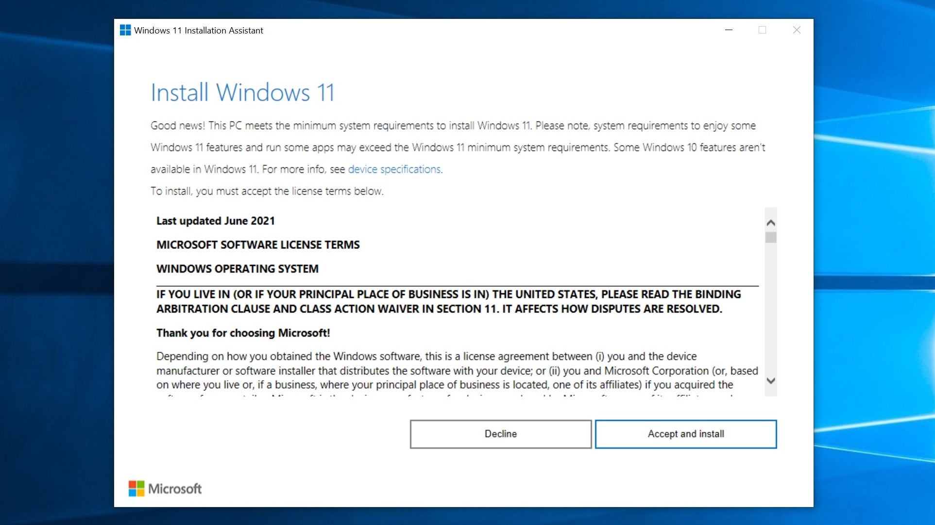 11 assistant windows installation Download Windows
